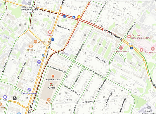 Иваново: утренние пробки