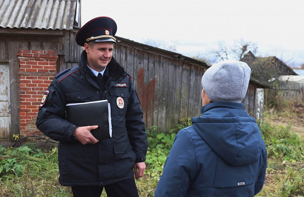 Младший лейтенант полиции из Вичуги борется за звание «Народный участковый» 