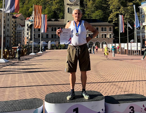 Пенсионер из Кинешмы завоевал 2 золота на чемпионате России 