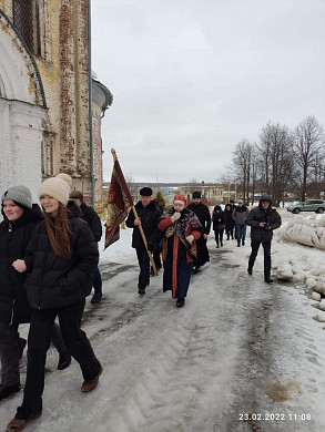  В Парском прошел митинг-концерт с исторической реконструкцией 