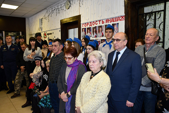 В ивановской школе открыли мемориальную доску герою СВО Сергею Блинову