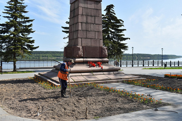 В Кинешме высадят 17 тысяч цветов