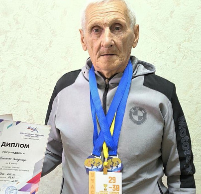 Пенсионер из Кинешмы завоевал 2 золота на чемпионате России 
