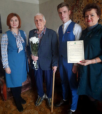  Почетный гражданин Кинешмы Николай Иванов отметил 98-летие 