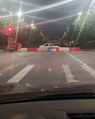 В ночь с 26 на 27 августа проспект Ленина перекрыли полностью