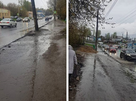 Ивановцы второй год жалуются на отсутствие тротуара на улице Сарментовой