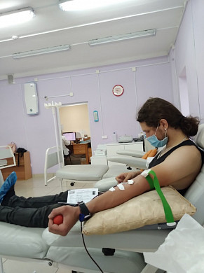 Ивановские байкеры-правоохранители сдали кровь 