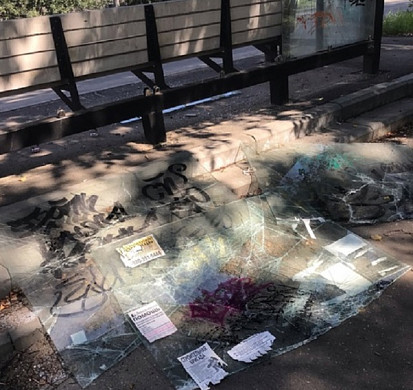В Иванове в День города разбили остановку