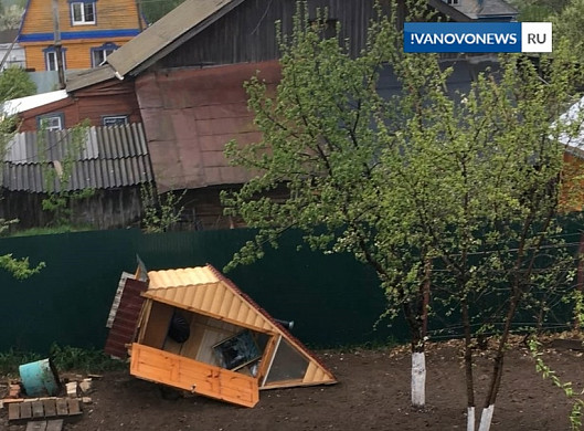 Ураган в Юрьевце: фото видео ветра и разрушений