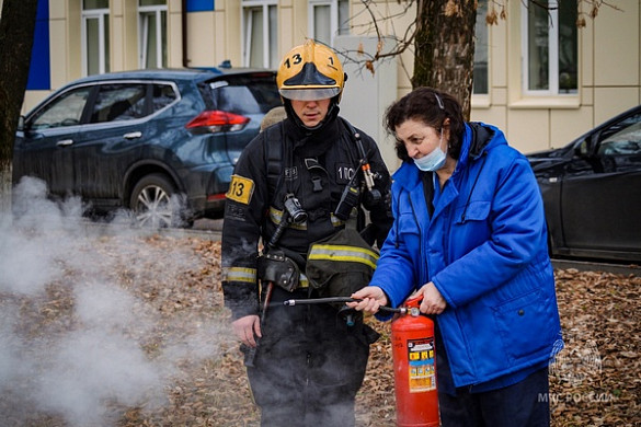  В 7-й ивановской больнице прошли пожарные учения 