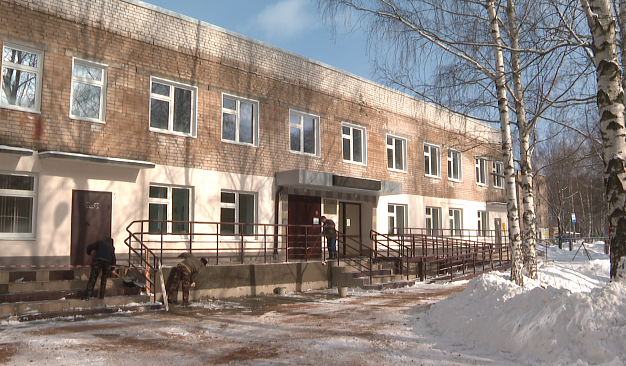 В Фурманове полным ходом идет ремонт детской поликлиники
