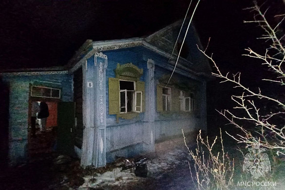 При пожаре в Шуйском районе погиб 61-летний мужчина 