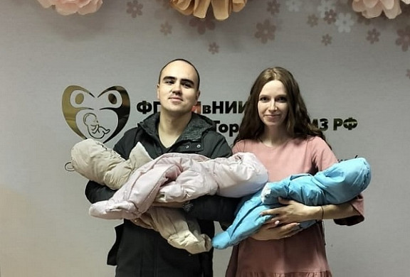В Иванове родилась королевская тройня 