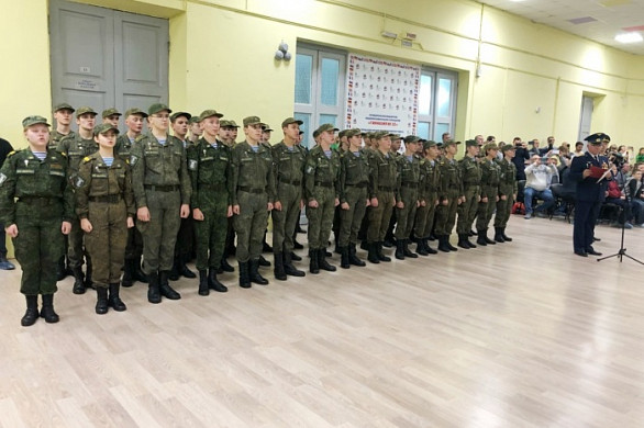 Первокурсники ивановской школы авиаторов приняли присягу