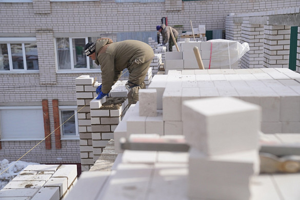 Новый корпус 44-й ивановской гимназии готов на 60%