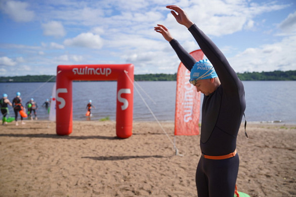 В Кинешме стартовал Кубок Чемпионов Swimсup Open Water