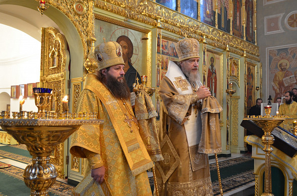 Новый епископ Иоанн совершил первую литургию на шуйской земле