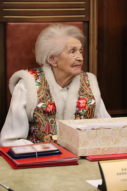  В Иванове ветеран войны отметила 100-летний юбилей 