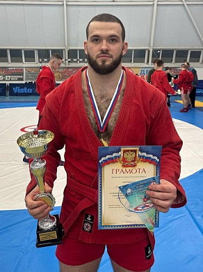 Ивановский самбист завоевал «серебро» на всероссийском турнире  