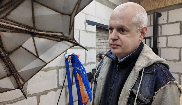 Ивановский скульптор сделал стального дракона Гошу