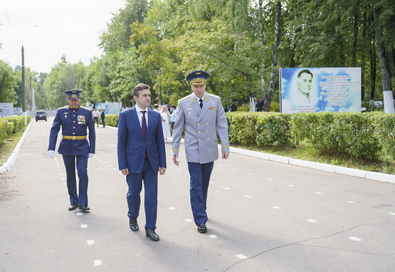На Северном аэродроме открыли  Аллею Российской Славы