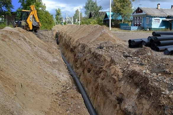 Южский район продолжают газифицировать 