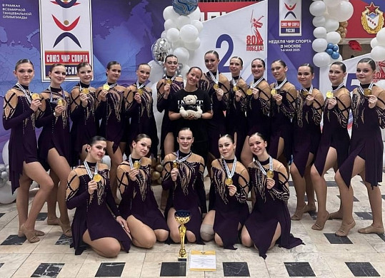 Ивановские чир-спортсменки стали победителями Чемпионата России