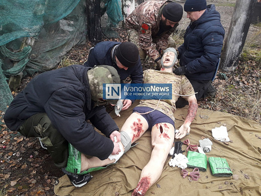 Ивановцев обучают военной медицине