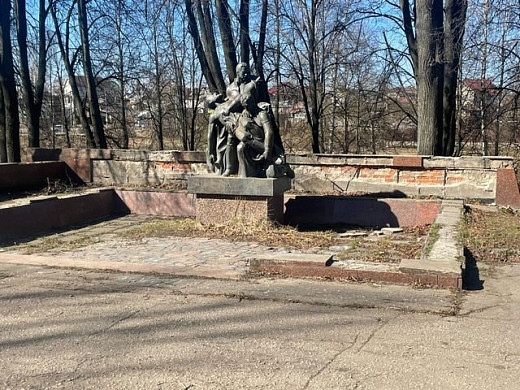 Мемориал "Красная Талка" разрушается
