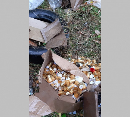  В лесу под Ивановом нашли отходы производства паленого алкоголя 