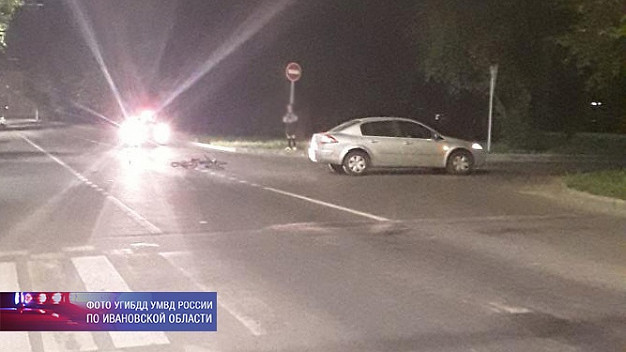  В Иванове на перекрестке сбили велосипедиста 