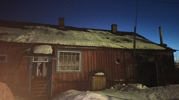 В Южском районе на пожаре погиб человек