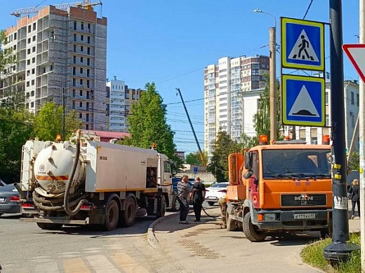  В Иванове продолжается ремонт ливнёвок 