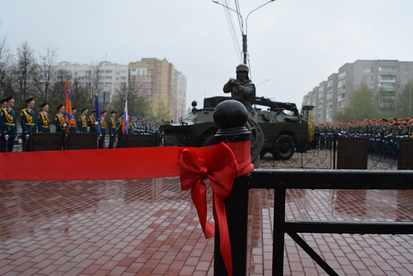 В Иванове открыли мемориал «Опаленные черной звездой»