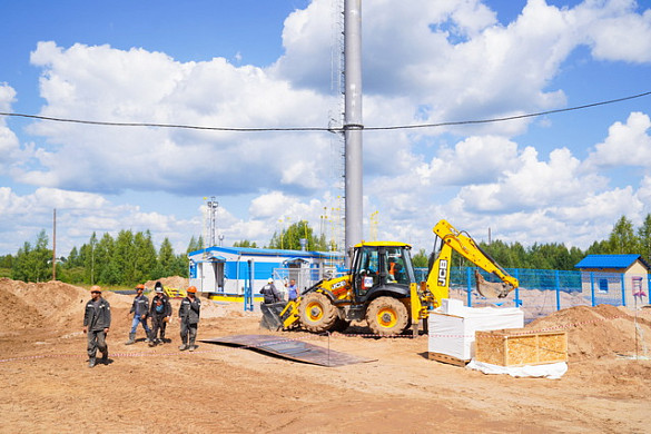 Первые дома в Лухе подключат к газу до конца года
