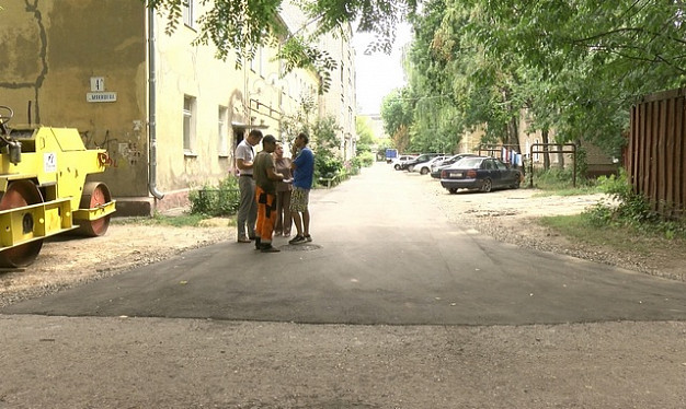 В Иванове завершается ремонт дворов