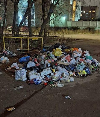 Новая стихийная свалка в Иванове