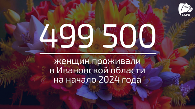 В Ивановской области — почти полмиллиона женщин