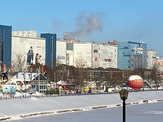  В Иванове пожарные ликвидировали открытое горение в «Серебряном городе» 
