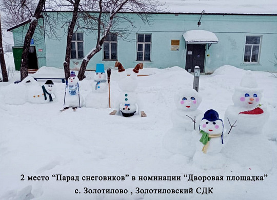 В Вичугском районе подведены итоги конкурса снежных фигур