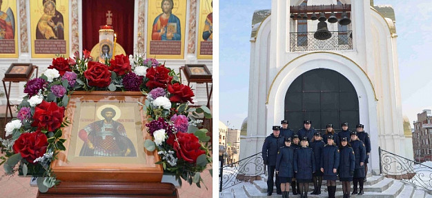 Ивановские приставы почтили память своего небесного покровителя