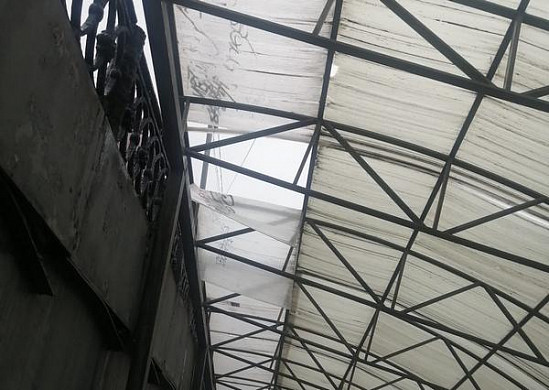  В Иванове разрушается крыша перехода под Соковским мостом 