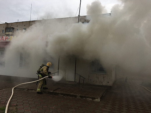  В Вичуге сгорел магазин с закусочной 