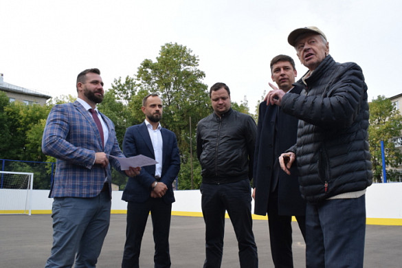 На улице Генкиной в Иванове появился мини-стадион