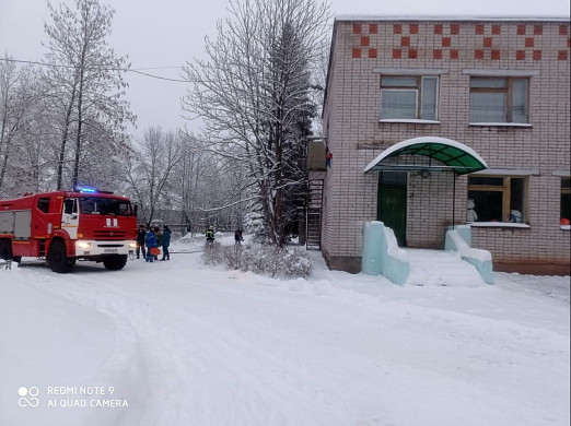 В Ивановской области из-за пожара эвакуировали детский сад 