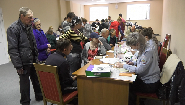 В Ивановскую область прибыла большая группа беженцев из Украины