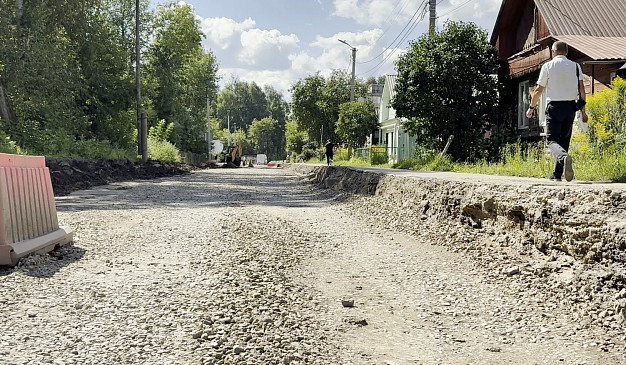 В Иванове к концу сентября отремонтируют дорогу на улице Попова