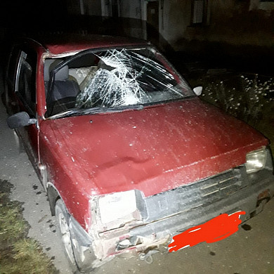 В Родниковском районе пьяный водитель без прав сбил пешехода
