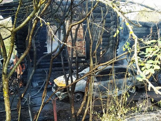 В Ивановской области в страшном пожаре погиб мужчина