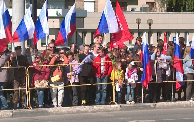 В Иванове прошел Парад Победы 